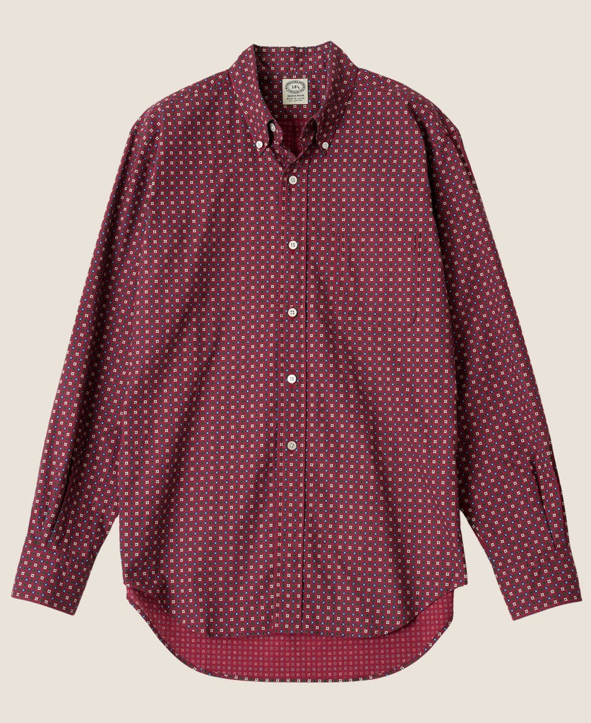 VINTAGE IVY CLASSIC FOULARD SHIRT – Kamakura Shirts Global Online