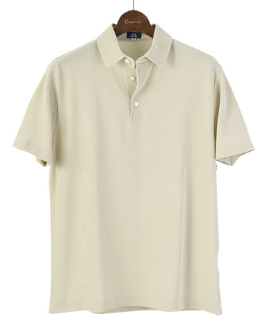 Short Sleeve Polo Shirt Spread Pique