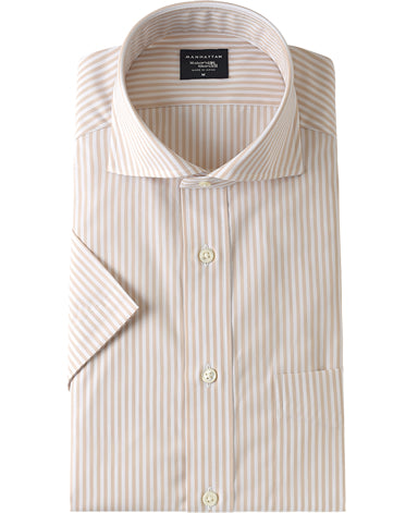 Short Sleeve Shirt Cutaway Broadcloth