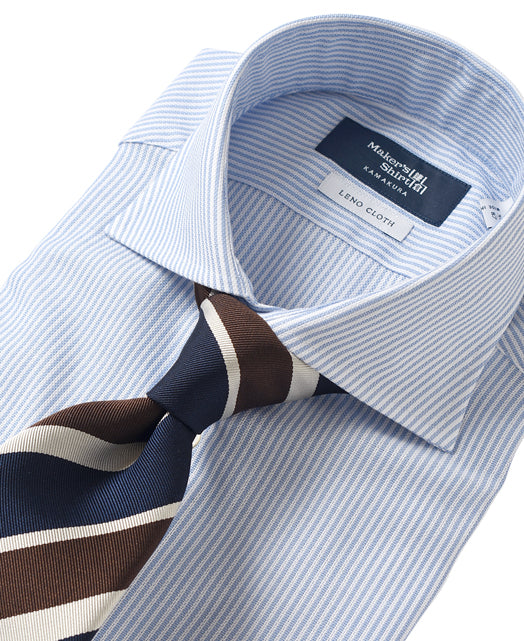 Final Sale】TOKYO SLIM FIT - Italian Spread Leno – Kamakura Shirts