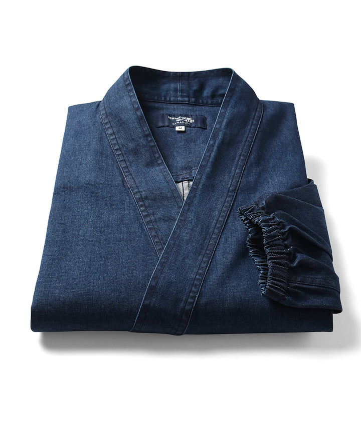 sora sora様　BREUER for Kamakura Shirts タイ Denim ZEN WEAR (SAMUE) Unisex EASY CARE – Kamakura Shirts Global