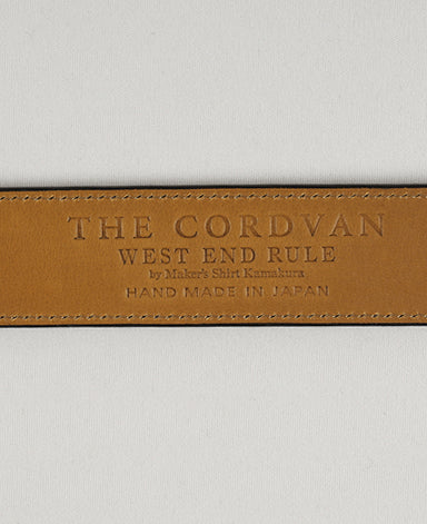 CORDOVAN LEATHER BELT – Kamakura Shirts Global Online Store