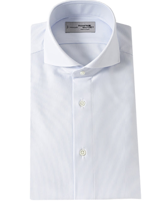 slim fit dress slacks Modena Shirt in White Flannel main image 1