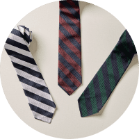 UNTIPPED NARROW TIE